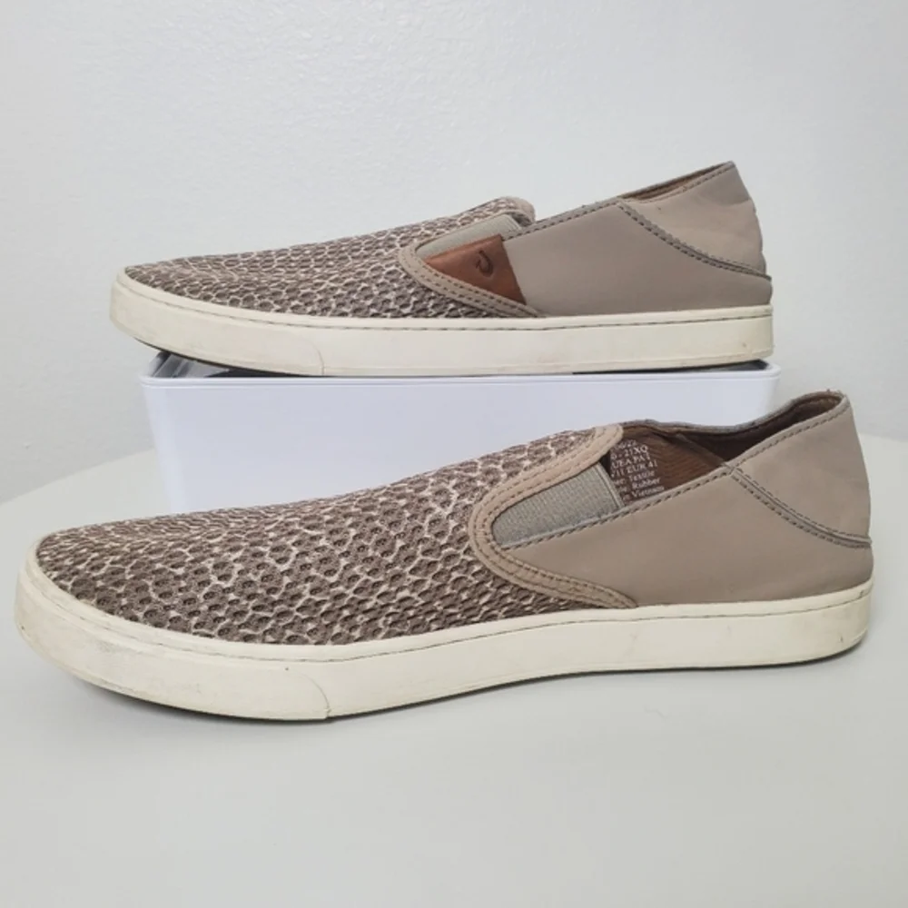 OluKai Women's Pehuea Island Inspired Breathable Mesh‎ Slip On Sneaker Shoes
